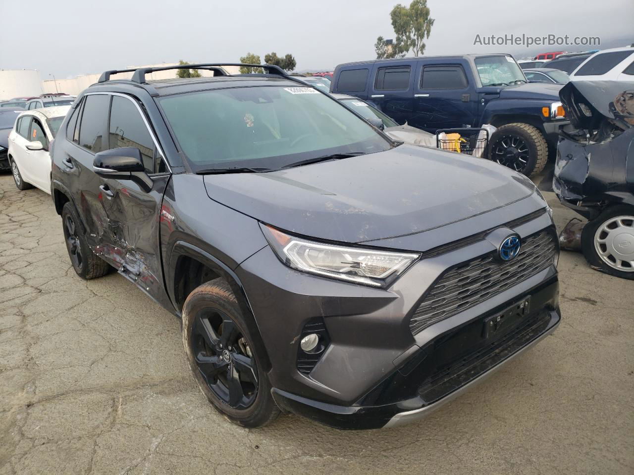 2021 Toyota Rav4 Xse Black vin: JTME6RFVXMJ005881