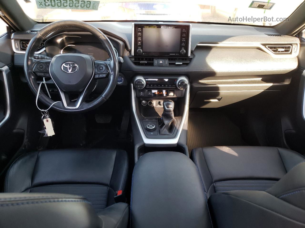 2019 Toyota Rav4 Xse Blue vin: JTMEWRFV1KJ010593