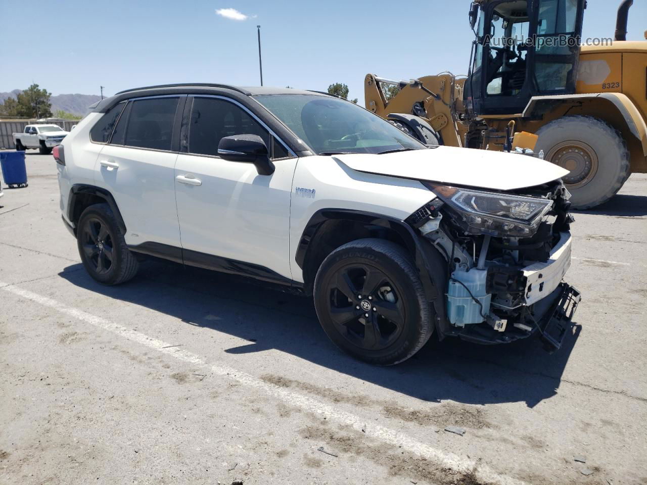 2020 Toyota Rav4 Xse White vin: JTMEWRFV2LJ031048