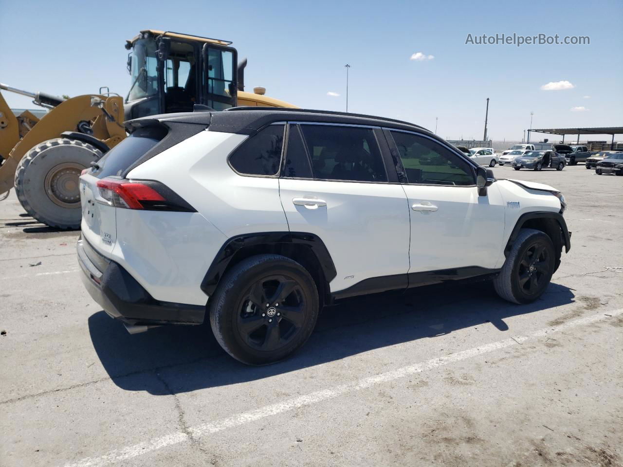 2020 Toyota Rav4 Xse White vin: JTMEWRFV2LJ031048