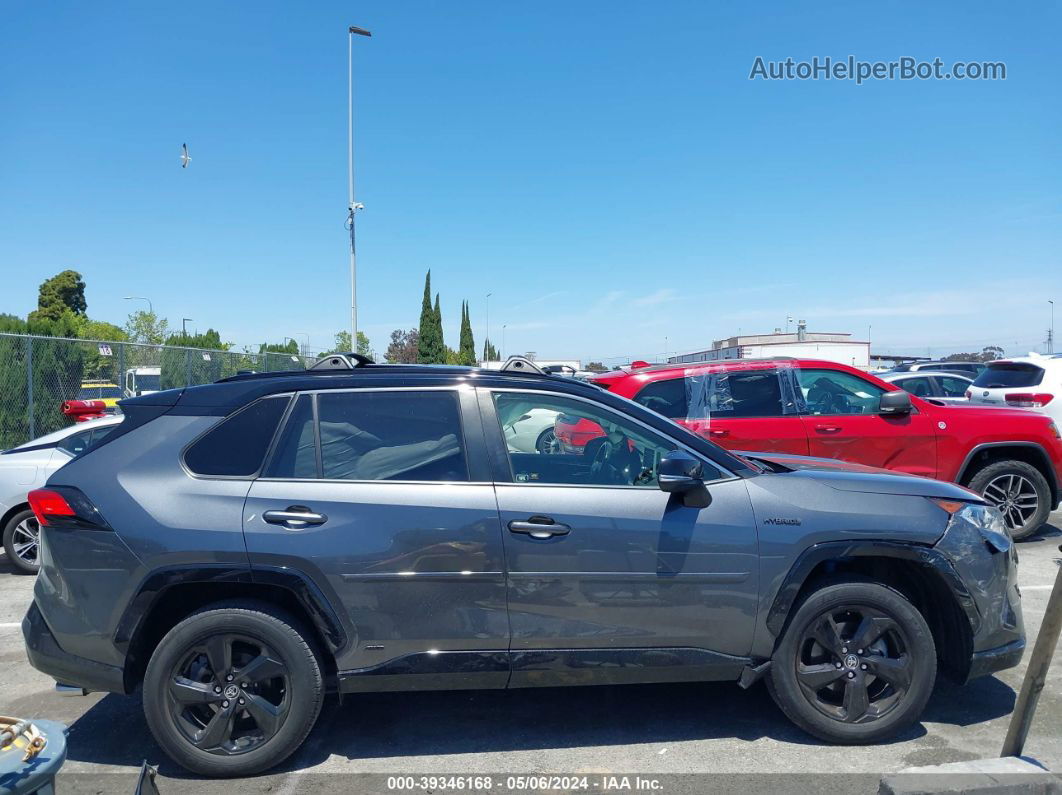 2020 Toyota Rav4 Xse Hybrid Gray vin: JTMEWRFV9LD539435