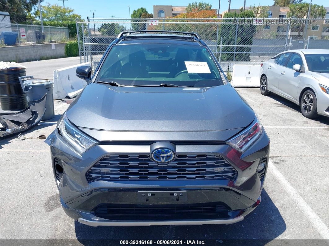 2020 Toyota Rav4 Xse Hybrid Gray vin: JTMEWRFV9LD539435