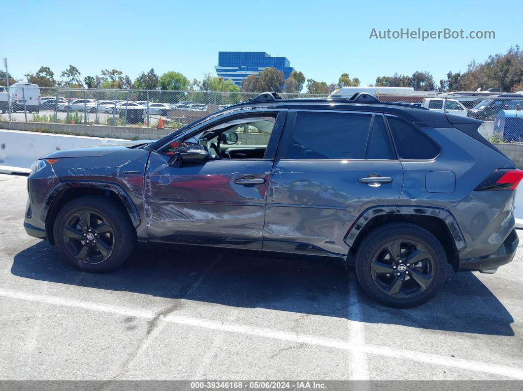 2020 Toyota Rav4 Xse Hybrid Gray vin: JTMEWRFV9LD539435