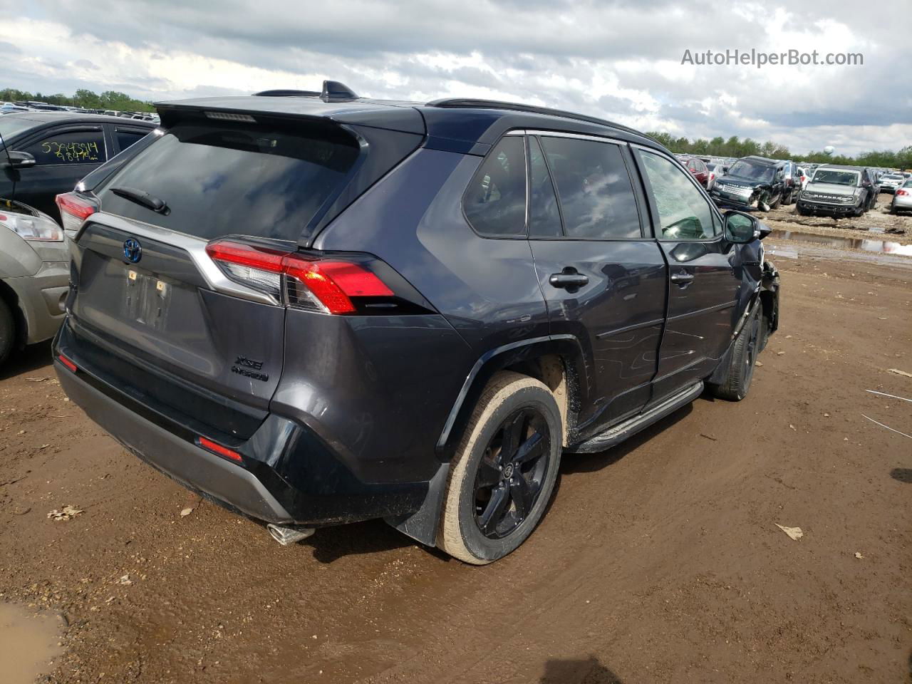 2020 Toyota Rav4 Xse Угольный vin: JTMEWRFVXLJ044839