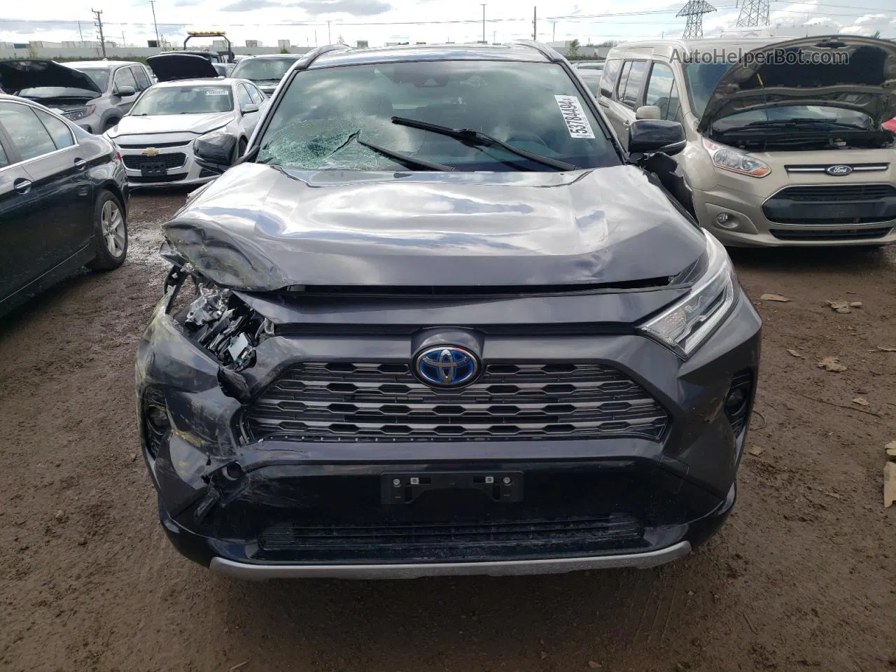 2020 Toyota Rav4 Xse Charcoal vin: JTMEWRFVXLJ044839