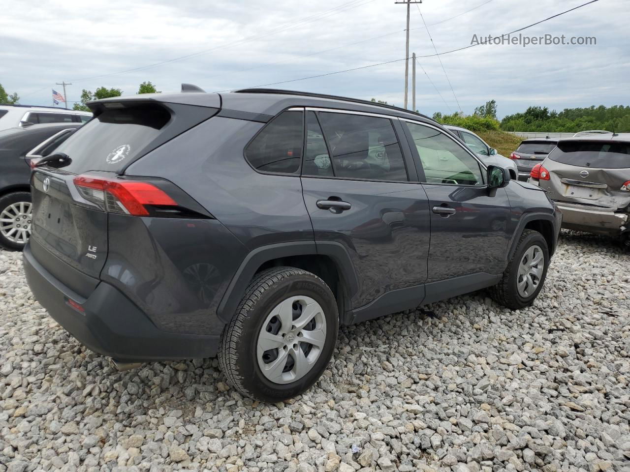 2019 Toyota Rav4 Le Gray vin: JTMF1RFV2KD045757