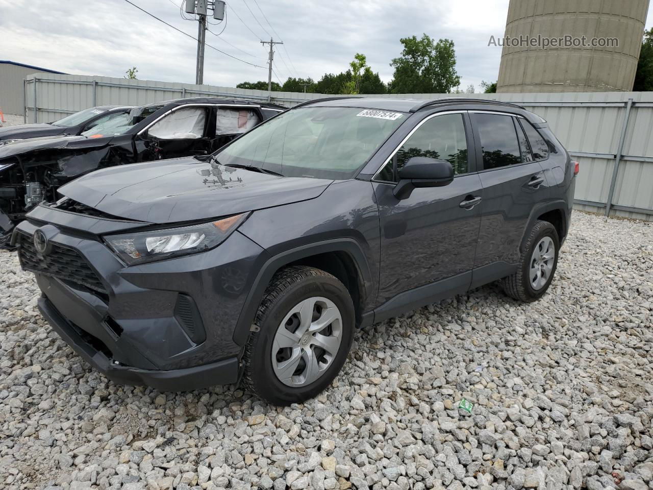 2019 Toyota Rav4 Le Gray vin: JTMF1RFV2KD045757