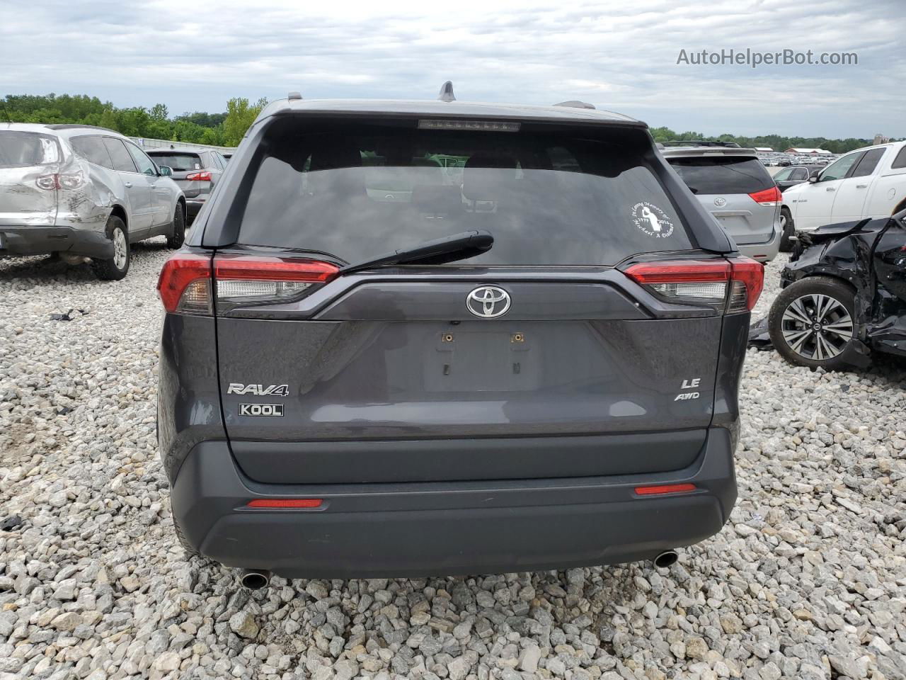 2019 Toyota Rav4 Le Gray vin: JTMF1RFV2KD045757