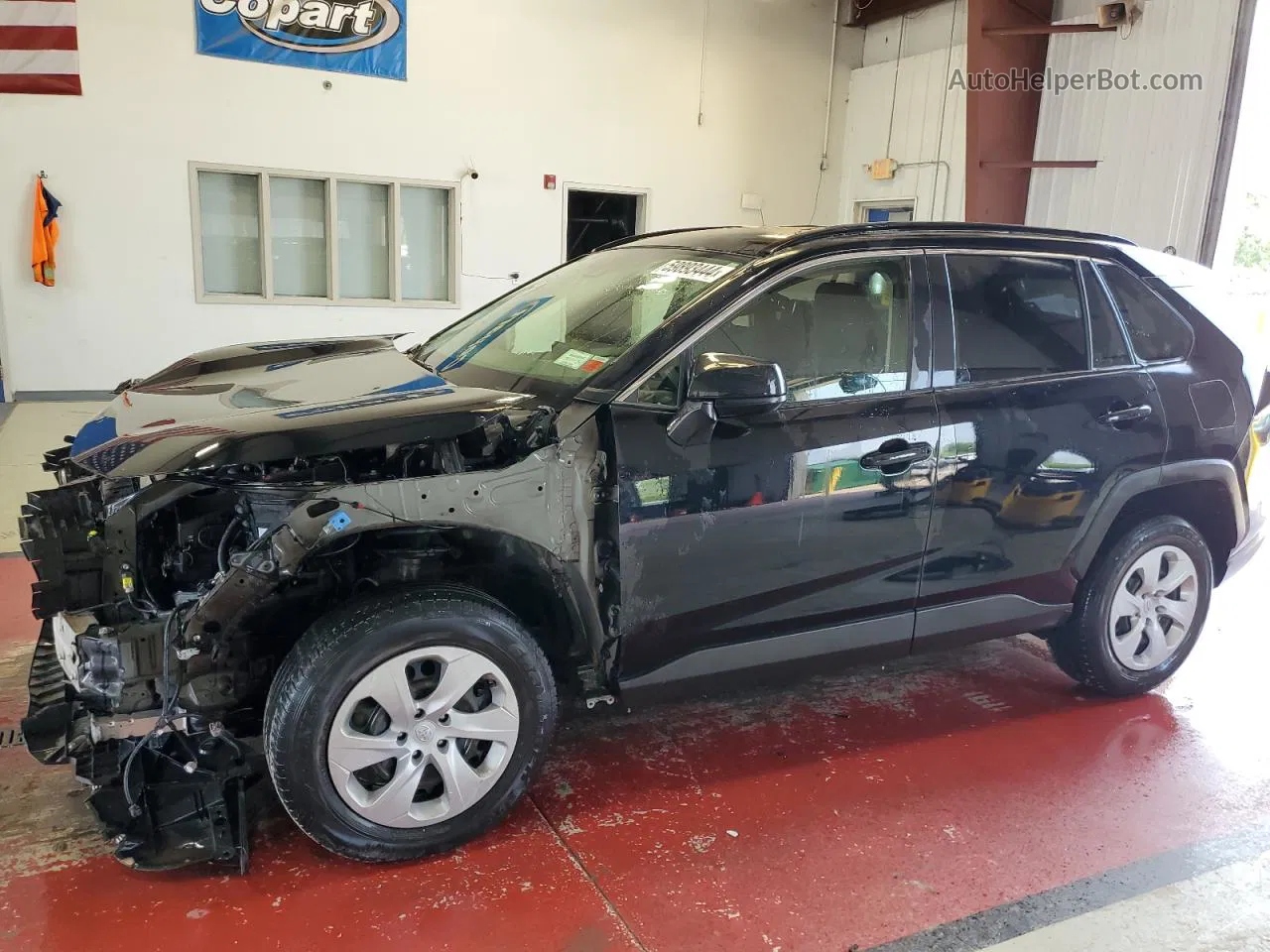 2019 Toyota Rav4 Le Black vin: JTMF1RFV5KJ003584