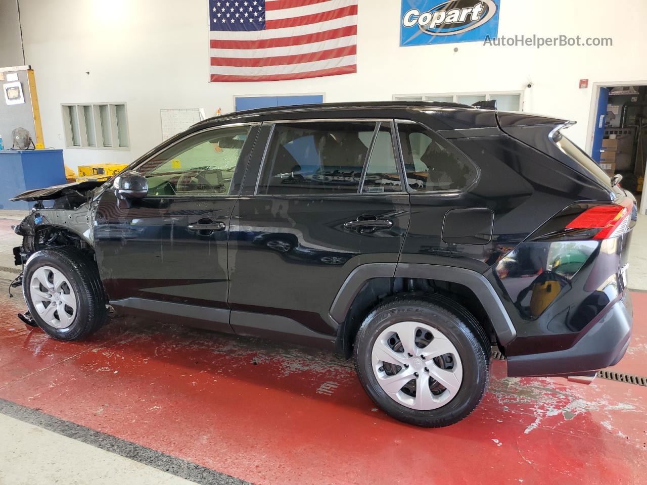 2019 Toyota Rav4 Le Black vin: JTMF1RFV5KJ003584