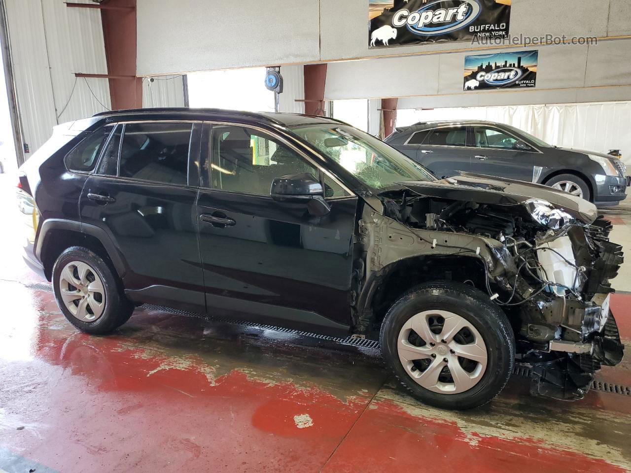 2019 Toyota Rav4 Le Black vin: JTMF1RFV5KJ003584