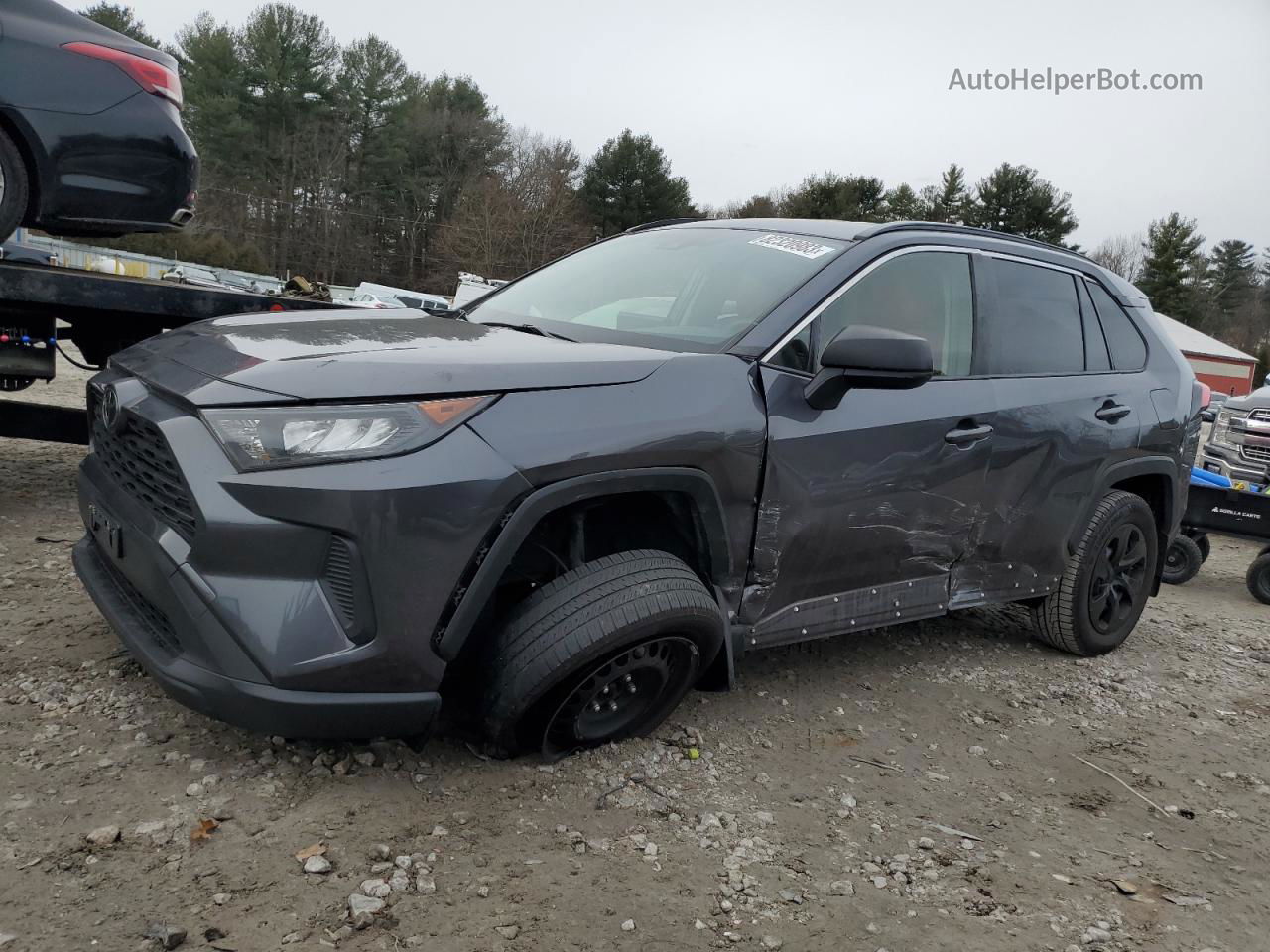 2019 Toyota Rav4 Le Gray vin: JTMF1RFV6KD045437