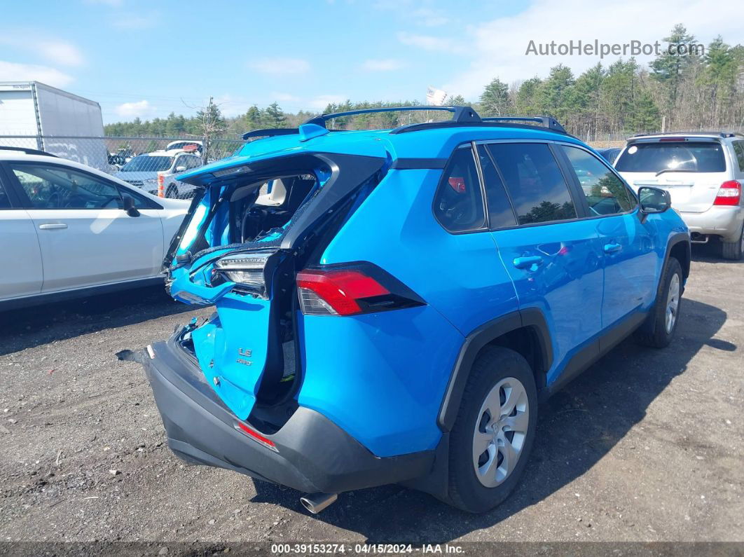 2019 Toyota Rav4 Le Blue vin: JTMF1RFV9KD018037