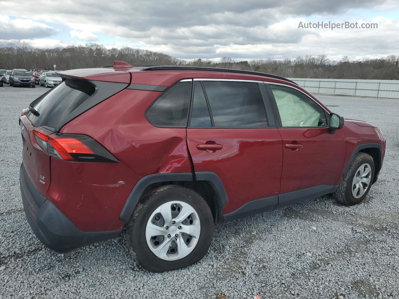 2019 Toyota Rav4 Le Red vin: JTMF1RFVXKD040029