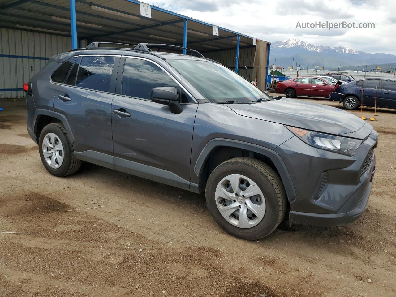 2019 Toyota Rav4 Le Gray vin: JTMF1RFVXKD044209