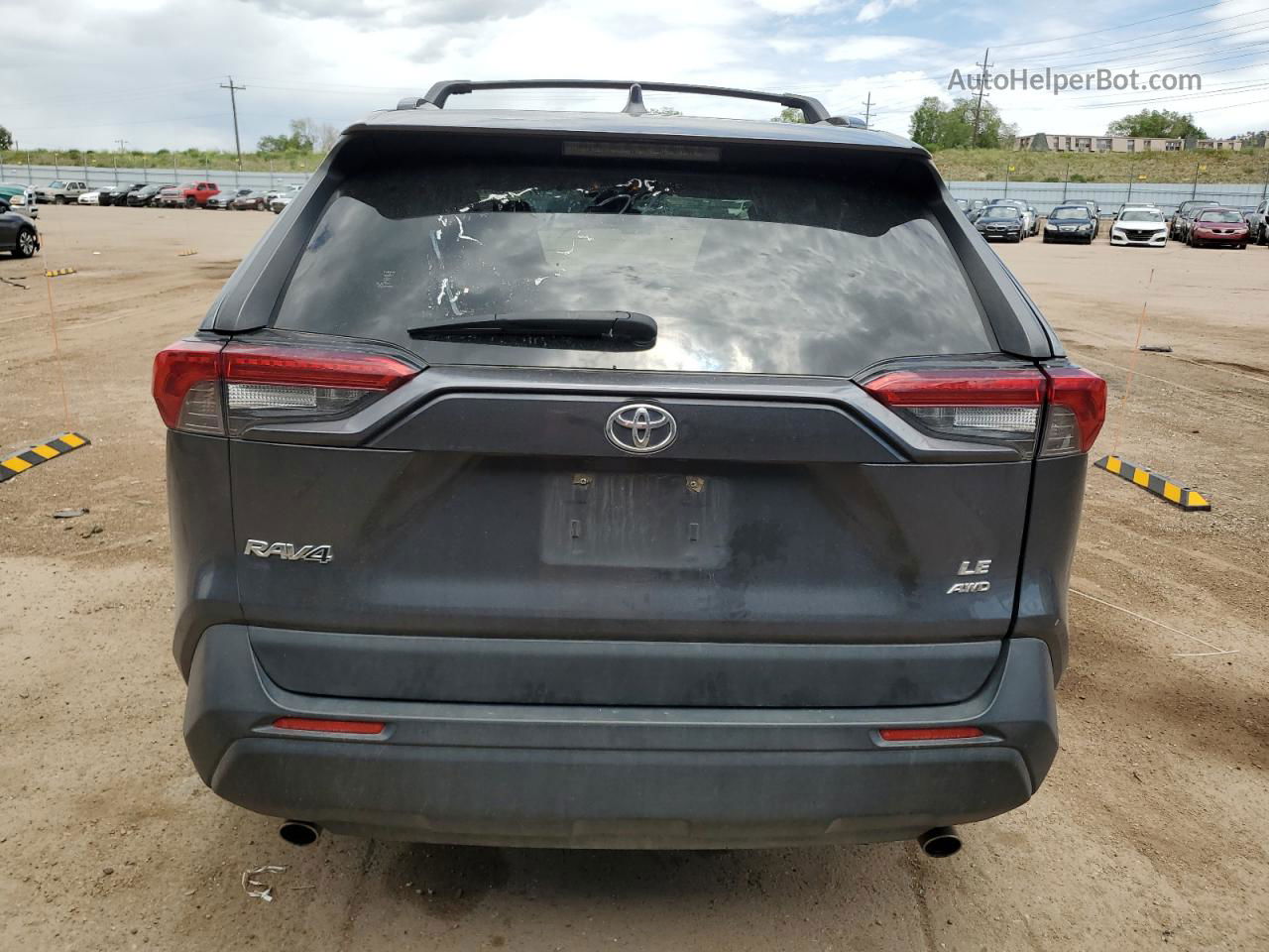 2019 Toyota Rav4 Le Gray vin: JTMF1RFVXKD044209