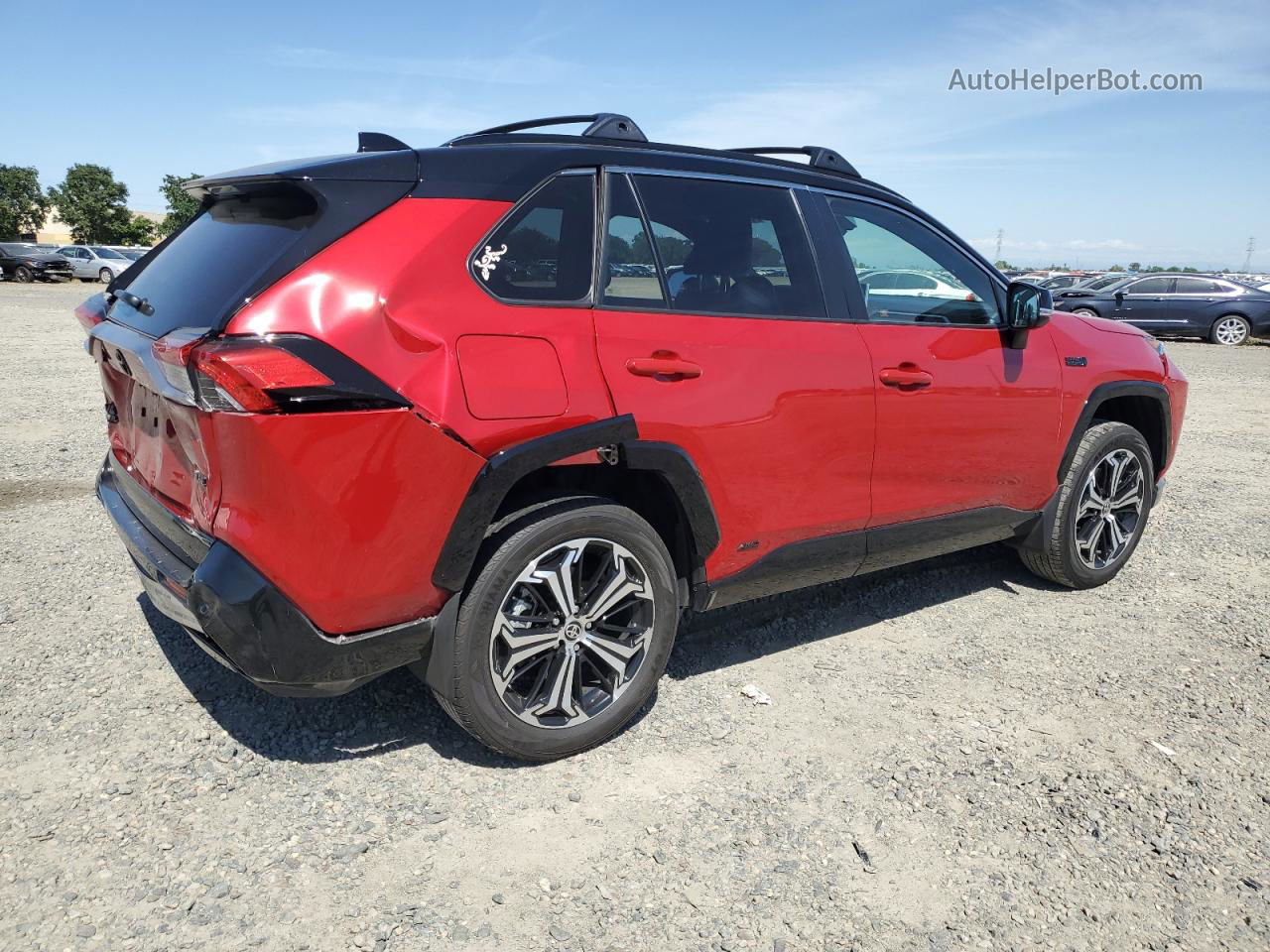 2021 Toyota Rav4 Prime Xse Красный vin: JTMFB3FV3MD011002