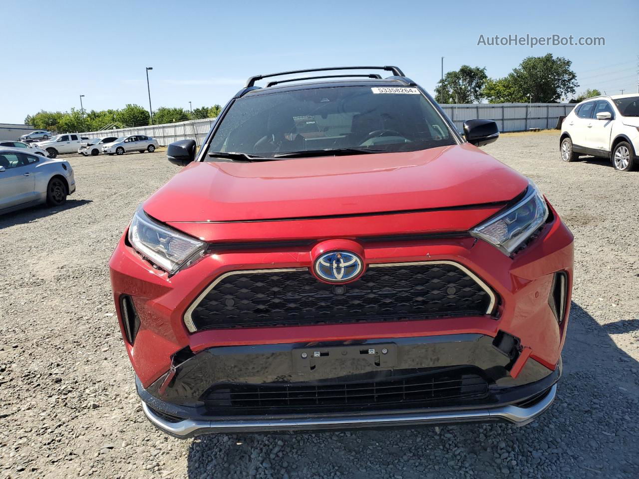 2021 Toyota Rav4 Prime Xse Red vin: JTMFB3FV3MD011002