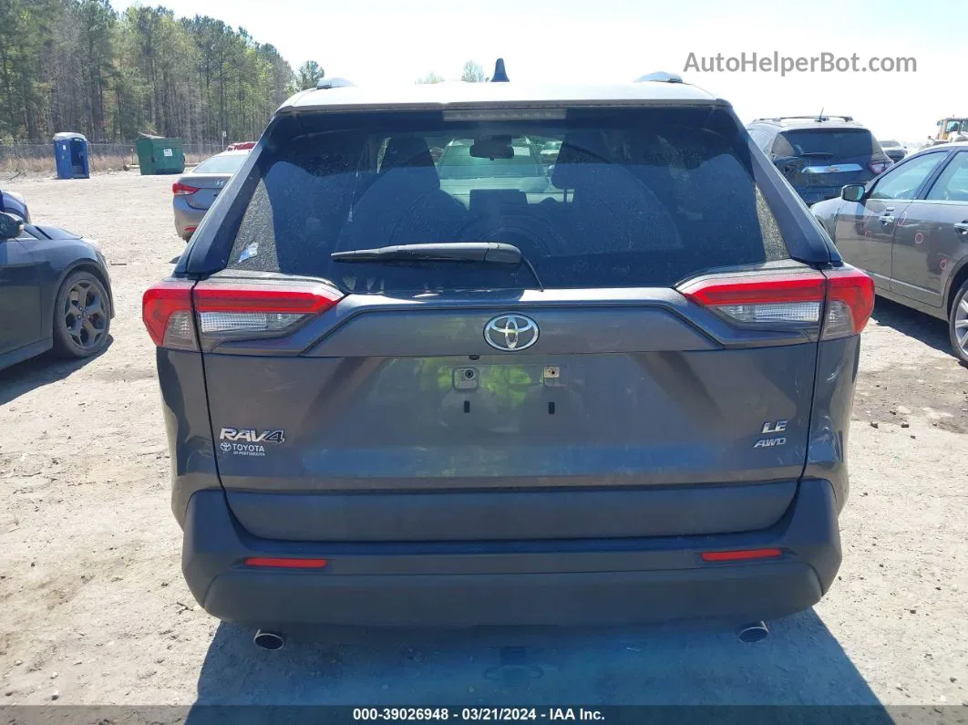 2019 Toyota Rav4 Le Черный vin: JTMG1RFV3KD016434