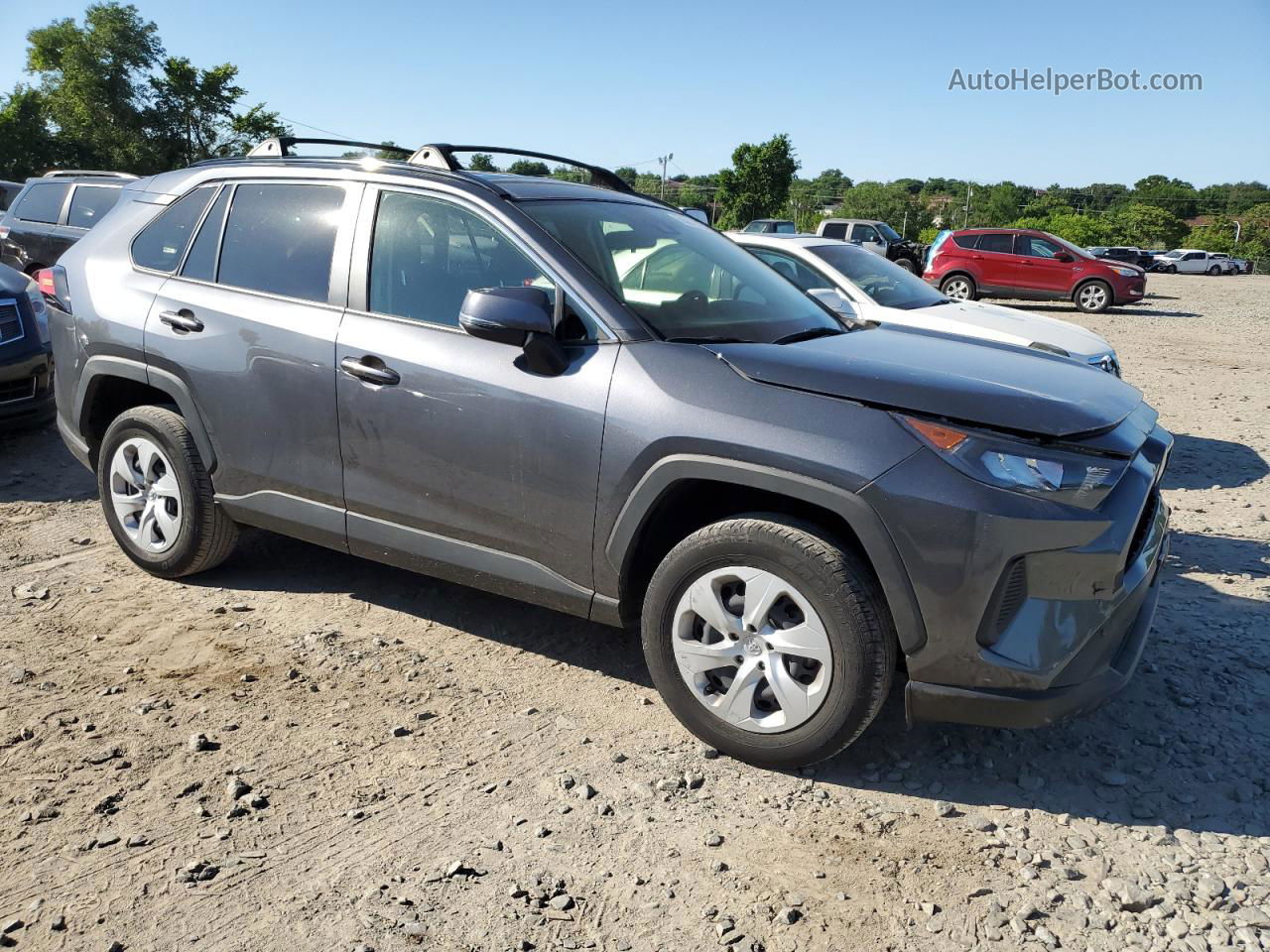 2019 Toyota Rav4 Le Gray vin: JTMG1RFV3KD017292