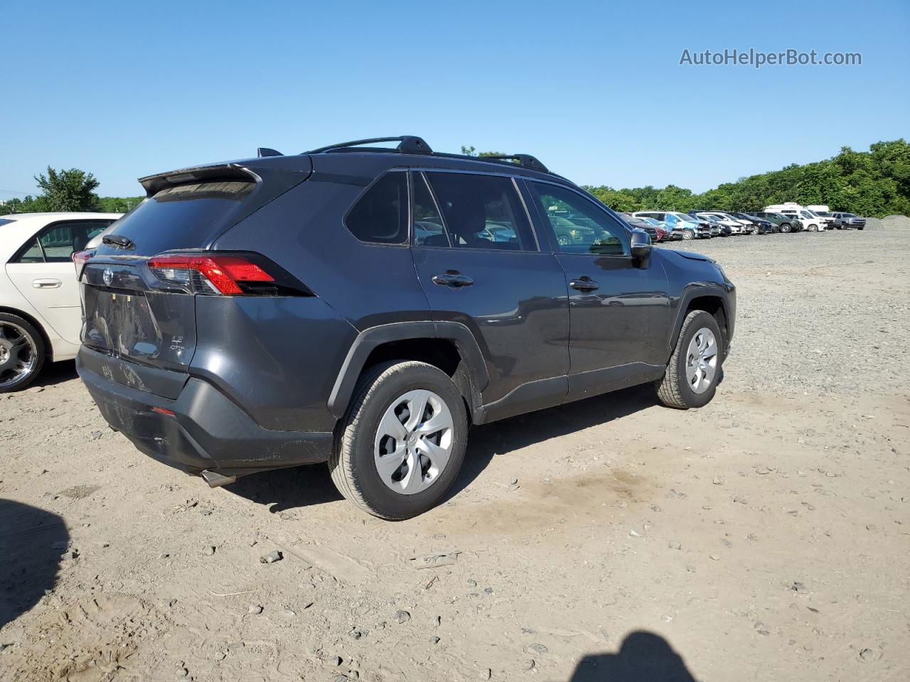 2019 Toyota Rav4 Le Gray vin: JTMG1RFV3KD017292