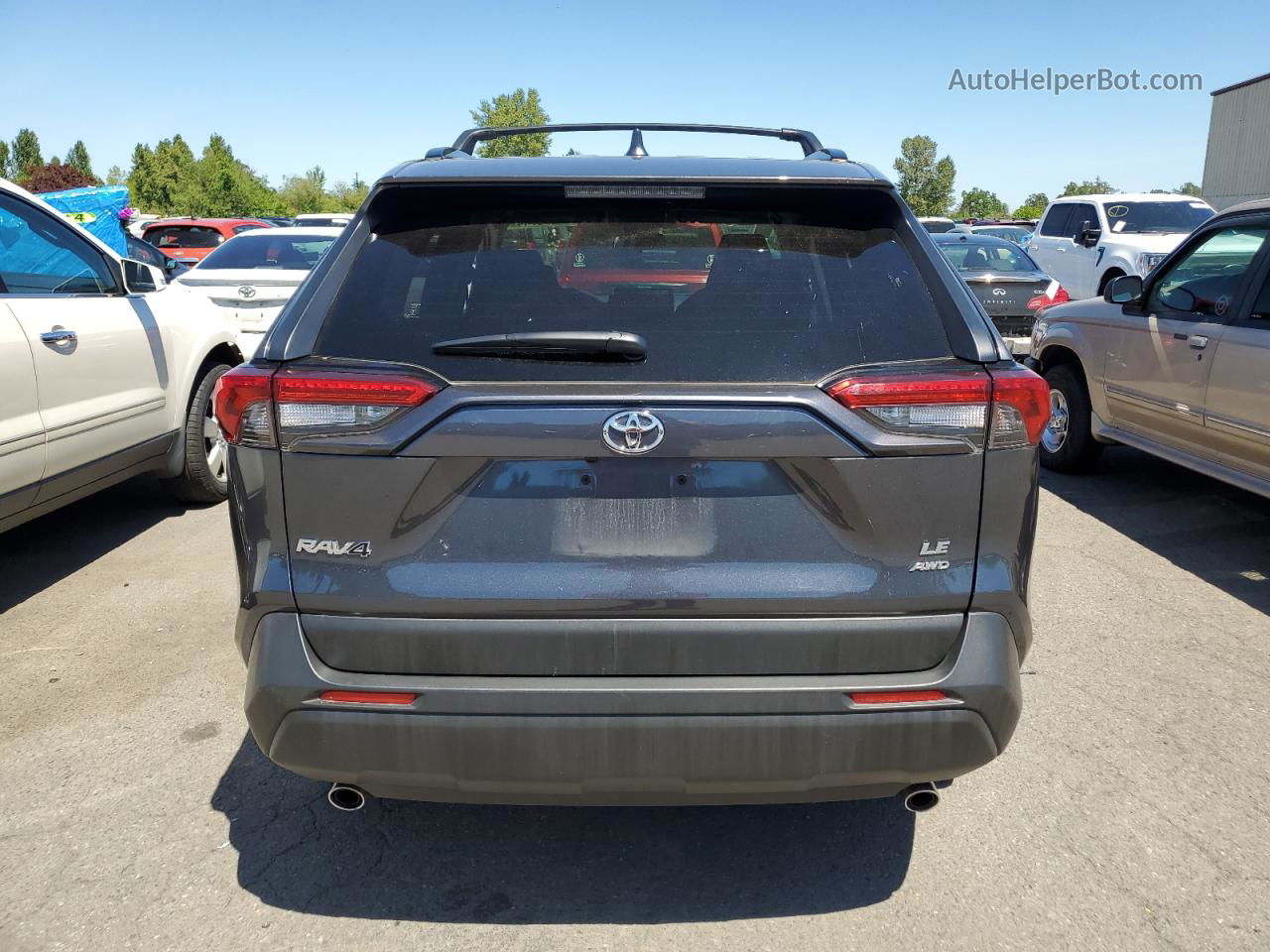 2019 Toyota Rav4 Le Синий vin: JTMG1RFV4KD020590