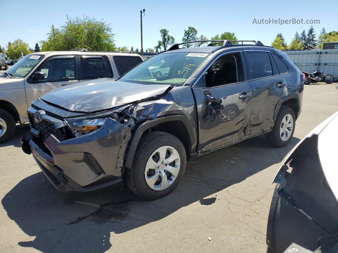 2019 Toyota Rav4 Le Синий vin: JTMG1RFV4KD020590