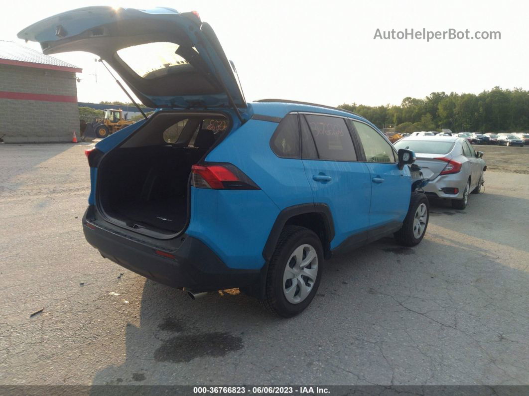 2019 Toyota Rav4 Le Blue vin: JTMG1RFV5KD007427