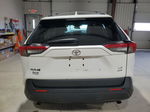 2019 Toyota Rav4 Le White vin: JTMG1RFV9KD044948