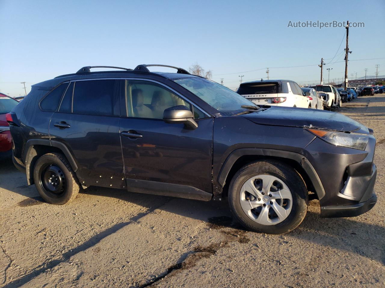 2019 Toyota Rav4 Le Gray vin: JTMH1RFV2KD021578