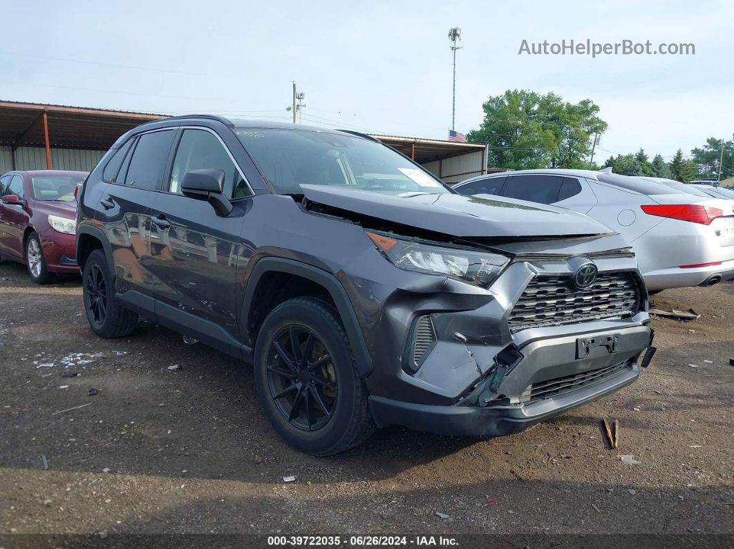 2019 Toyota Rav4 Le Серый vin: JTMH1RFV3KD016485