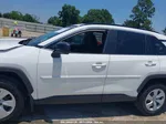 2019 Toyota Rav4 Le White vin: JTMH1RFV5KJ006882