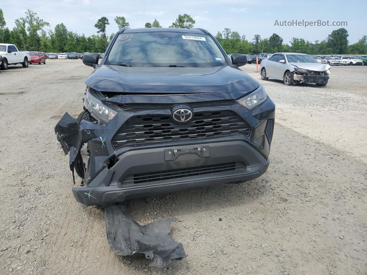 2019 Toyota Rav4 Le Black vin: JTMH1RFV6KD040649