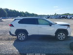 2019 Toyota Rav4 Le White vin: JTMH1RFV6KJ007281