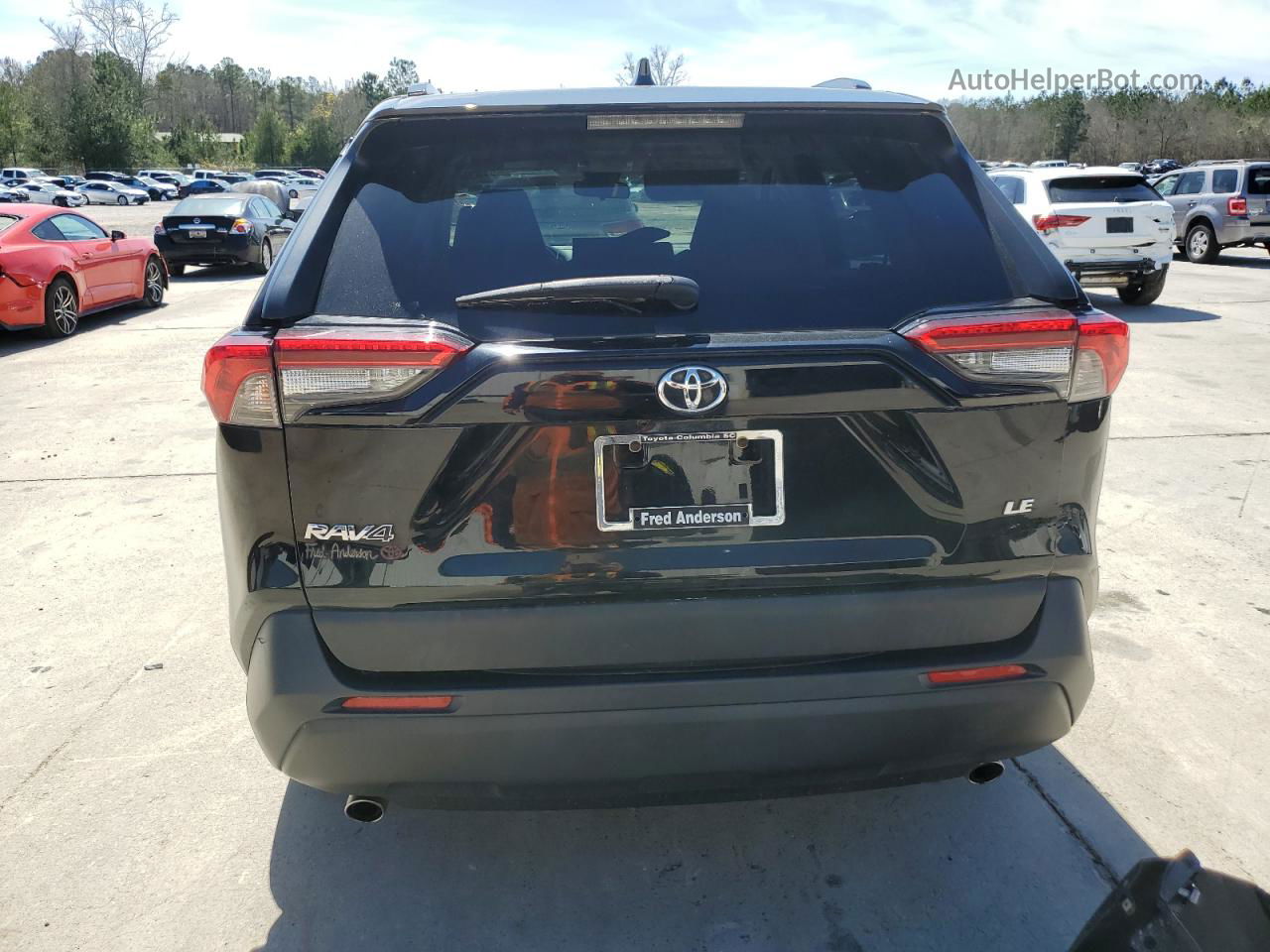 2019 Toyota Rav4 Le Black vin: JTMH1RFV8KD011170