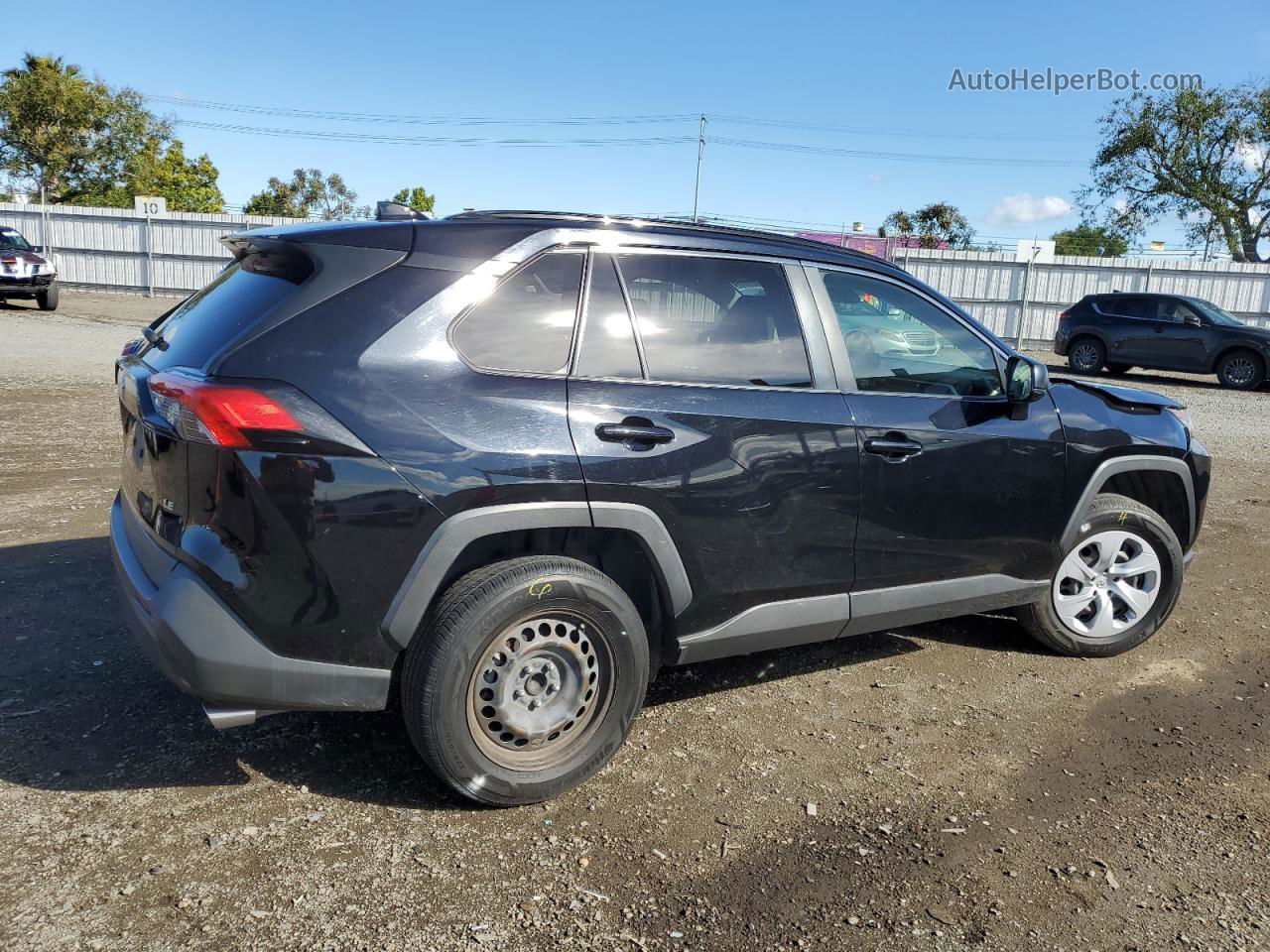 2019 Toyota Rav4 Le Black vin: JTMH1RFV8KJ003099