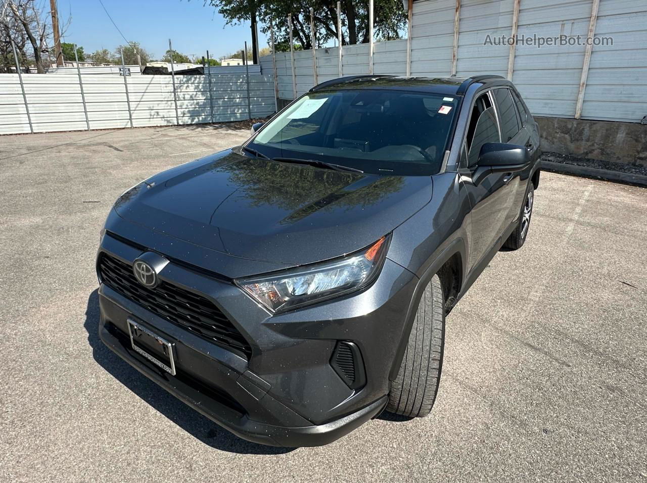 2019 Toyota Rav4 Le Серый vin: JTMH1RFV9KD508129