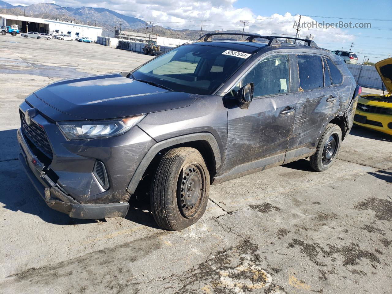 2019 Toyota Rav4 Le Gray vin: JTMH1RFV9KJ009817