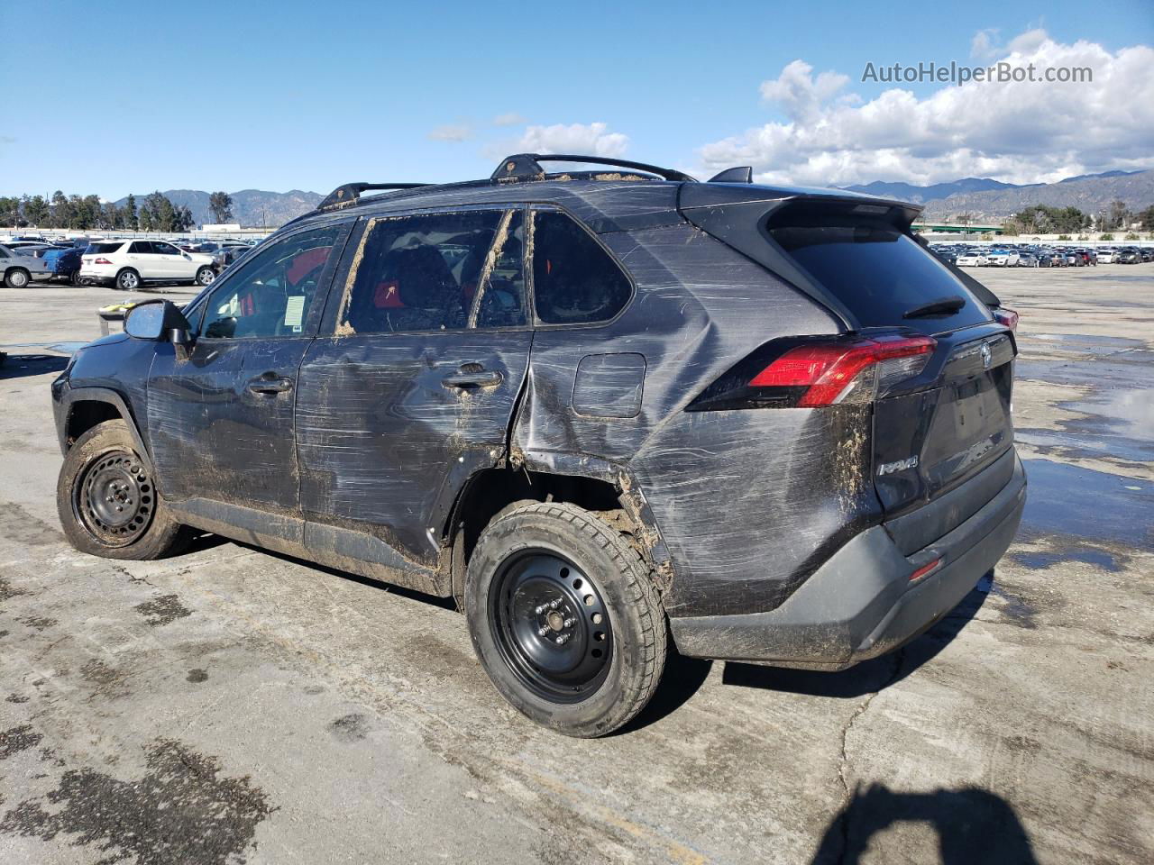 2019 Toyota Rav4 Le Gray vin: JTMH1RFV9KJ009817