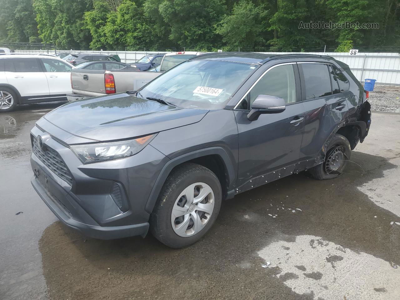 2019 Toyota Rav4 Le Charcoal vin: JTMK1RFV5KD013271