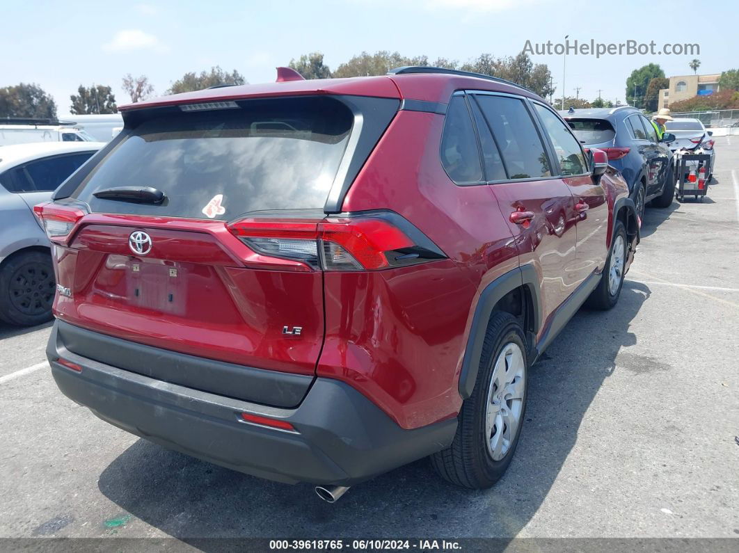 2019 Toyota Rav4 Le Red vin: JTMK1RFV7KD025700