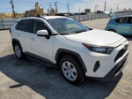 2019 Toyota Rav4 Le White vin: JTMK1RFV9KJ012822