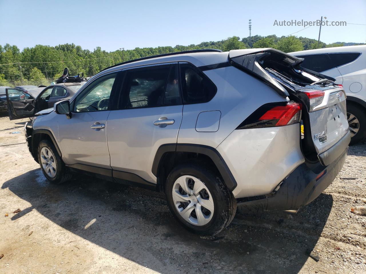 2020 Toyota Rav4 Le Silver vin: JTMK1RFVXLD059468