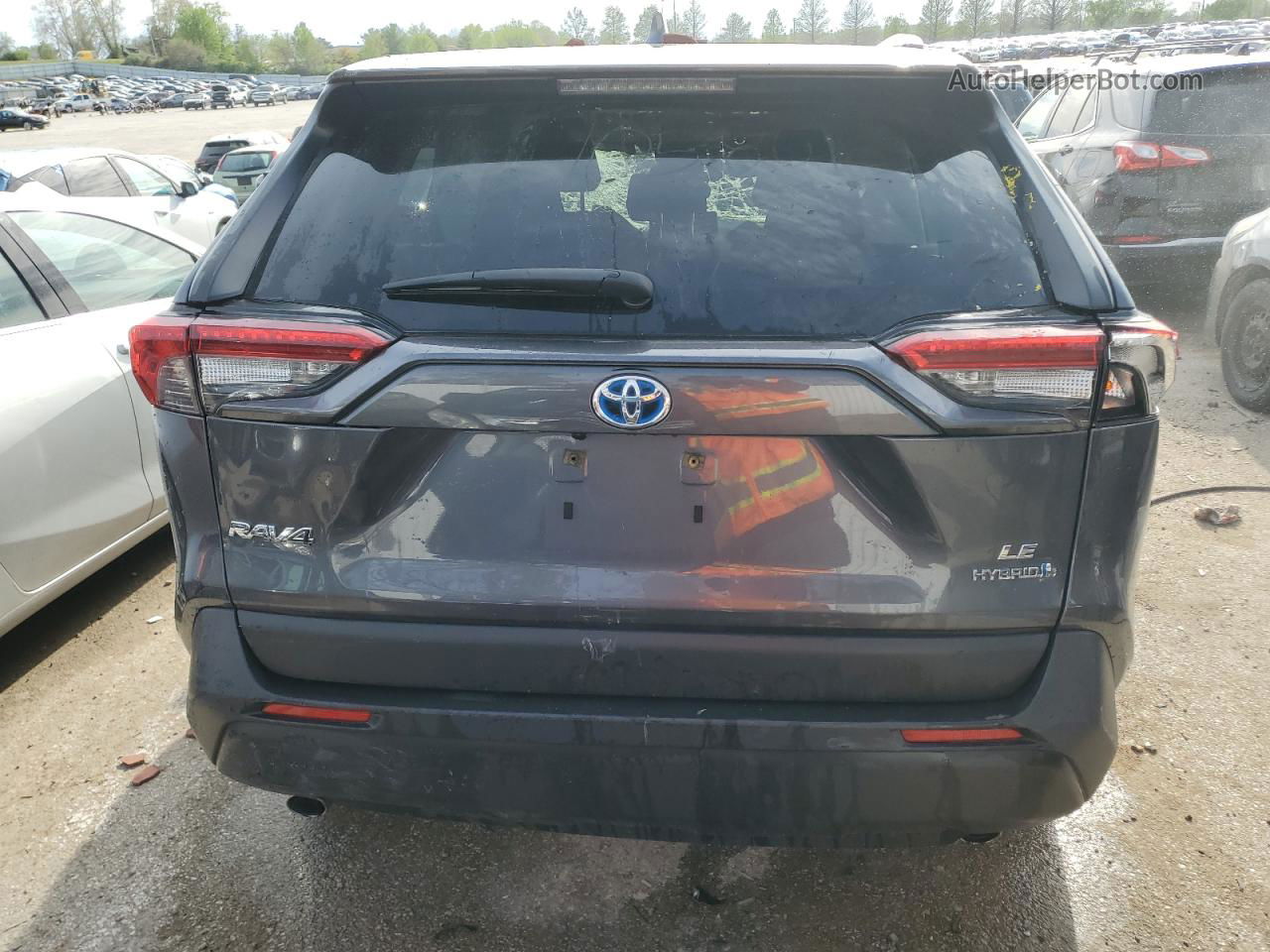 2019 Toyota Rav4 Le Charcoal vin: JTMLWRFV3KD035145