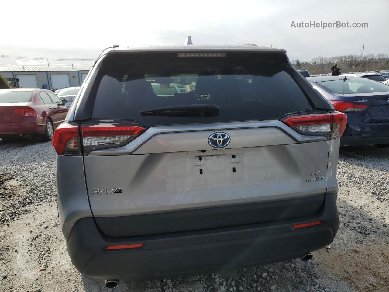 2021 Toyota Rav4 Le Серебряный vin: JTMLWRFV7MD559627