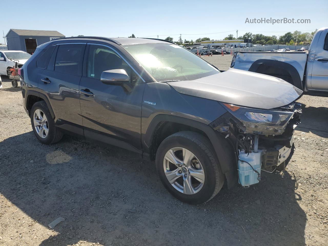 2019 Toyota Rav4 Le Gray vin: JTMMWRFV1KJ006622