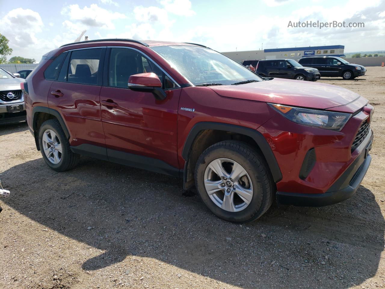 2019 Toyota Rav4 Le Red vin: JTMMWRFVXKD029704