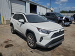 2020 Toyota Rav4 Limited White vin: JTMN1RFV3LD054710