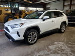 2019 Toyota Rav4 Limited White vin: JTMN1RFV4KD516433