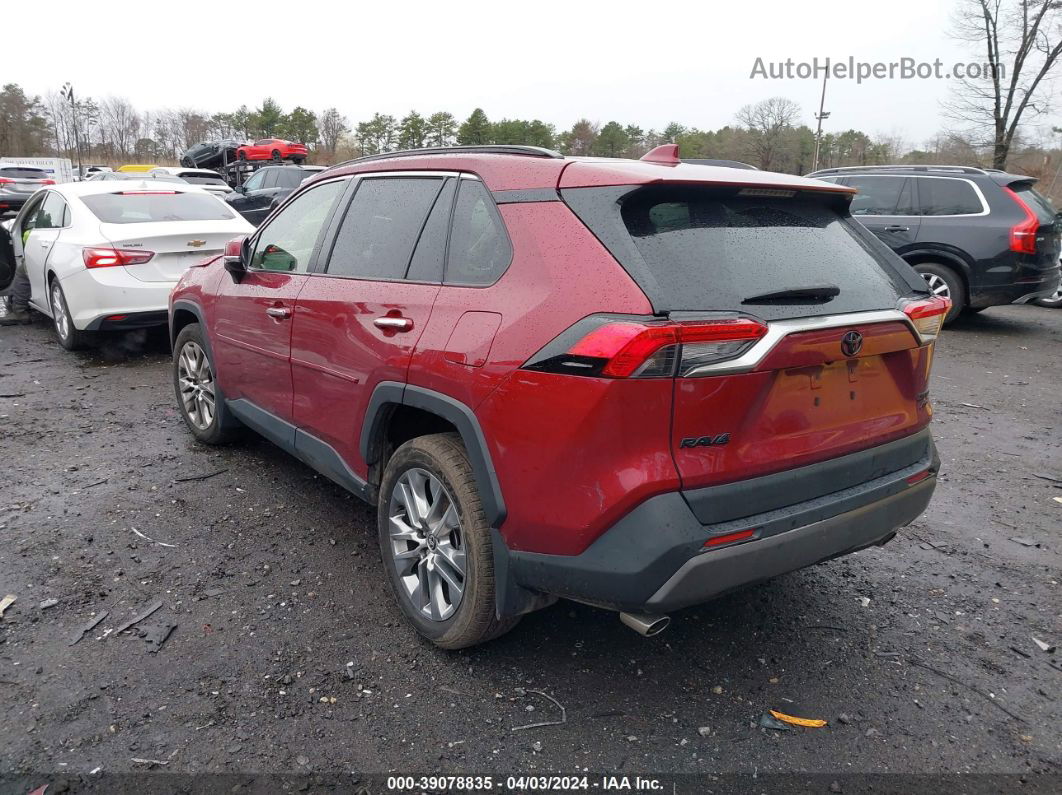 2021 Toyota Rav4 Limited Red vin: JTMN1RFV6MD073141